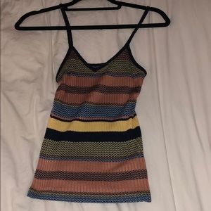 Topshop Multi Colored Tank